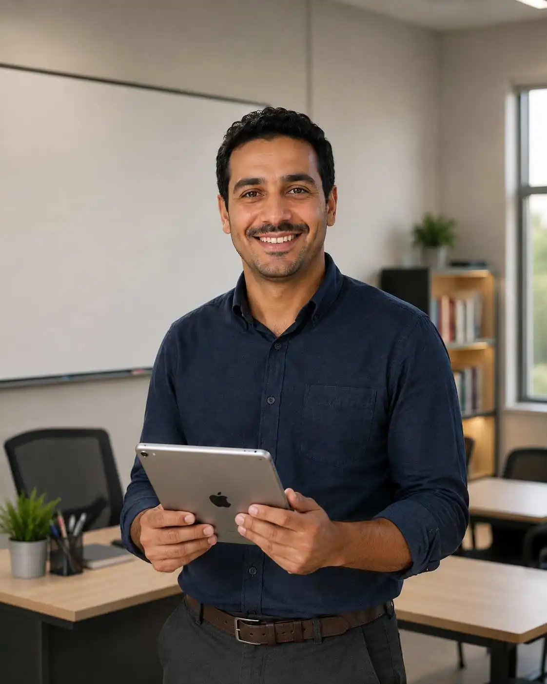 Teacher using Zaker AI